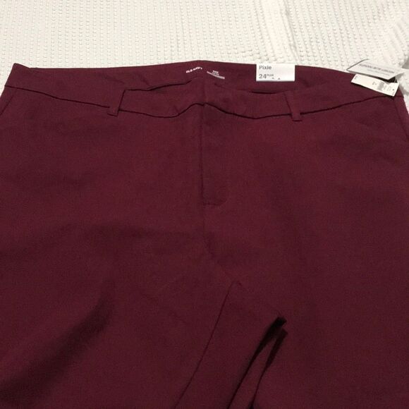 NWT- Old Navy - 0, 10 tall, 24 & 26+. Pixie Pant - Picture 4 of 9